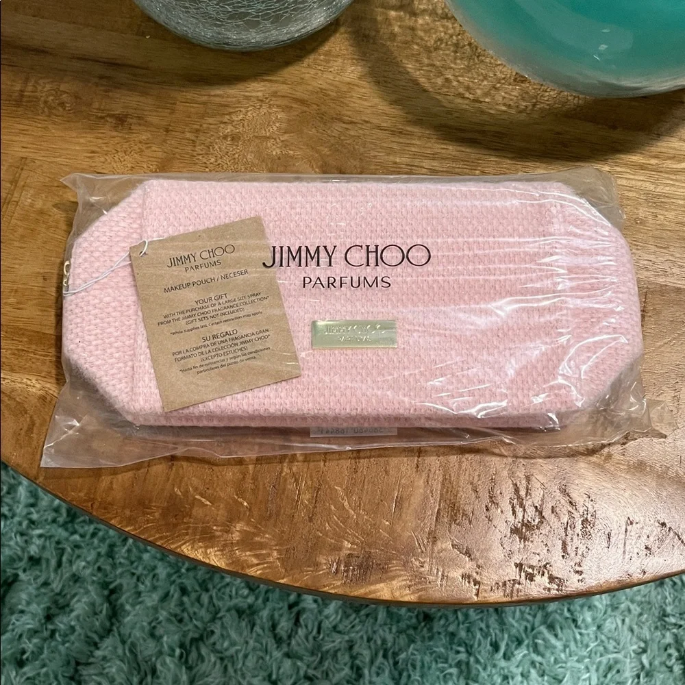 JIMMY CHOO PARFUMS COSMETIC BAG-NWT